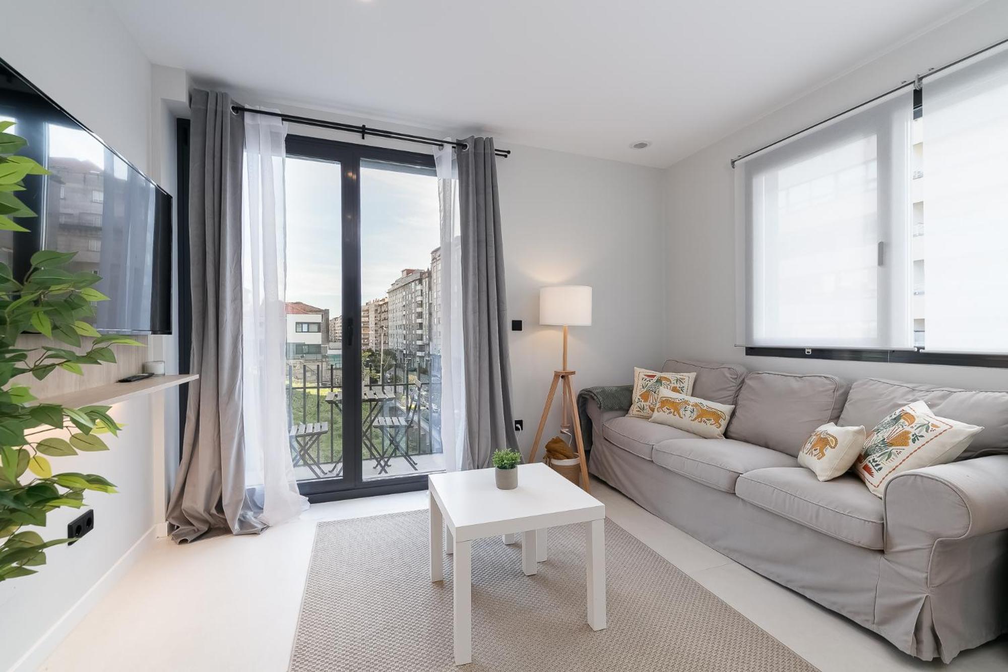 Elegante Y Luminoso En Vigo - Apto 6 By Cabana Rentals Екстериор снимка